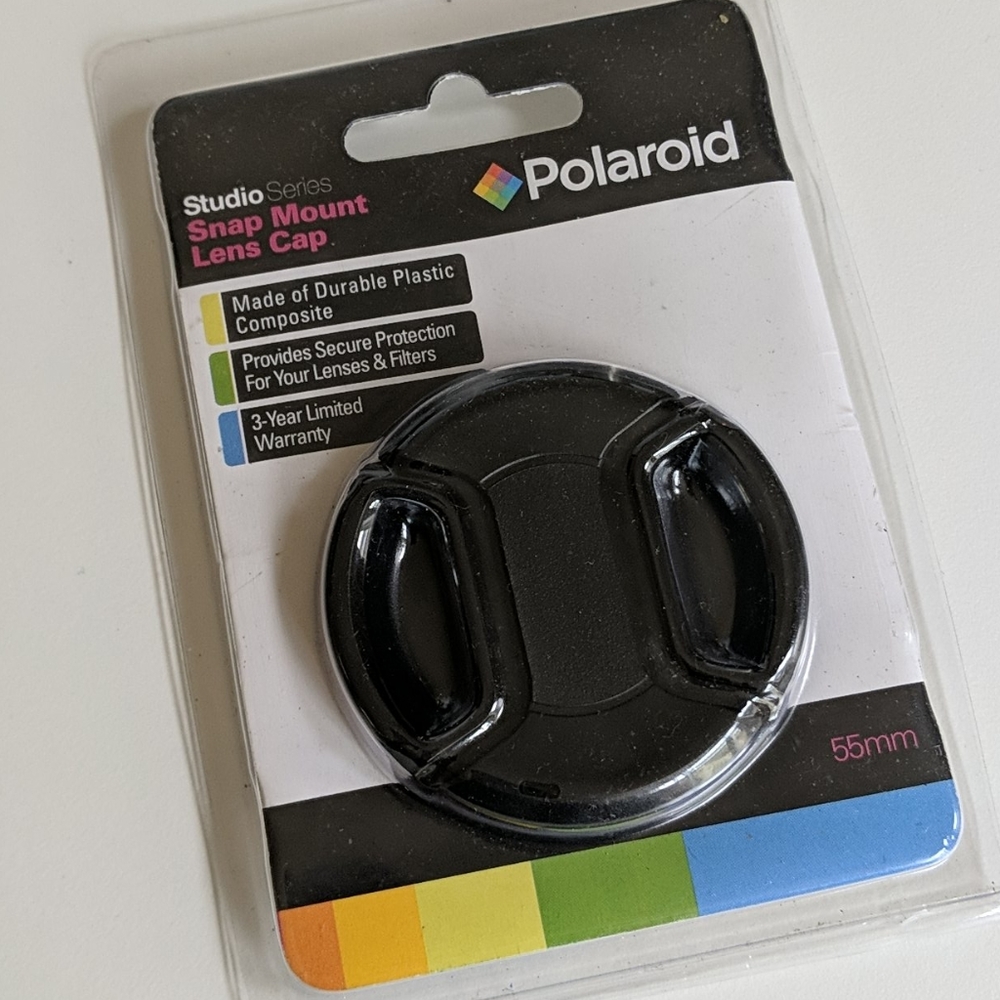 Polaroid Studio Series Snap Mount Lens Cap (55mm)